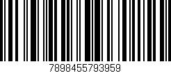 Código de barras (EAN, GTIN, SKU, ISBN): '7898455793959'