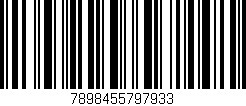 Código de barras (EAN, GTIN, SKU, ISBN): '7898455797933'