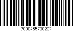 Código de barras (EAN, GTIN, SKU, ISBN): '7898455798237'