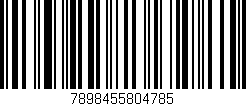 Código de barras (EAN, GTIN, SKU, ISBN): '7898455804785'