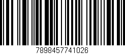 Código de barras (EAN, GTIN, SKU, ISBN): '7898457741026'
