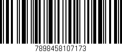 Código de barras (EAN, GTIN, SKU, ISBN): '7898458107173'