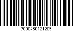 Código de barras (EAN, GTIN, SKU, ISBN): '7898458121285'