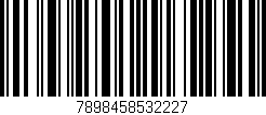 Código de barras (EAN, GTIN, SKU, ISBN): '7898458532227'
