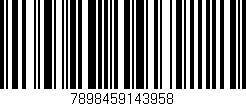 Código de barras (EAN, GTIN, SKU, ISBN): '7898459143958'