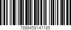 Código de barras (EAN, GTIN, SKU, ISBN): '7898459147185'