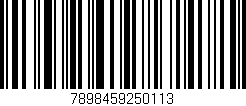 Código de barras (EAN, GTIN, SKU, ISBN): '7898459250113'