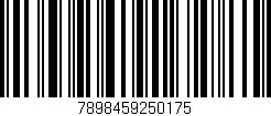 Código de barras (EAN, GTIN, SKU, ISBN): '7898459250175'