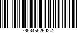 Código de barras (EAN, GTIN, SKU, ISBN): '7898459250342'