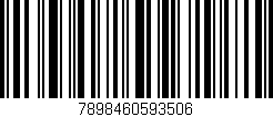 Código de barras (EAN, GTIN, SKU, ISBN): '7898460593506'