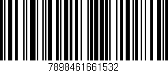 Código de barras (EAN, GTIN, SKU, ISBN): '7898461661532'