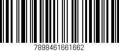 Código de barras (EAN, GTIN, SKU, ISBN): '7898461661662'