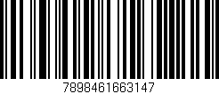 Código de barras (EAN, GTIN, SKU, ISBN): '7898461663147'