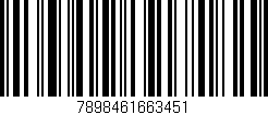 Código de barras (EAN, GTIN, SKU, ISBN): '7898461663451'