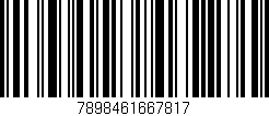 Código de barras (EAN, GTIN, SKU, ISBN): '7898461667817'
