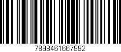 Código de barras (EAN, GTIN, SKU, ISBN): '7898461667992'