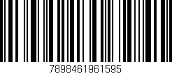 Código de barras (EAN, GTIN, SKU, ISBN): '7898461961595'