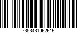 Código de barras (EAN, GTIN, SKU, ISBN): '7898461962615'