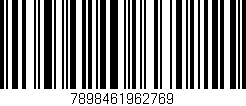 Código de barras (EAN, GTIN, SKU, ISBN): '7898461962769'