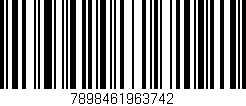 Código de barras (EAN, GTIN, SKU, ISBN): '7898461963742'