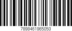 Código de barras (EAN, GTIN, SKU, ISBN): '7898461965050'