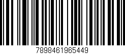 Código de barras (EAN, GTIN, SKU, ISBN): '7898461965449'