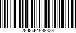 Código de barras (EAN, GTIN, SKU, ISBN): '7898461966828'