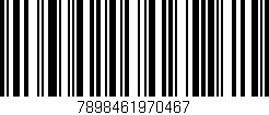 Código de barras (EAN, GTIN, SKU, ISBN): '7898461970467'