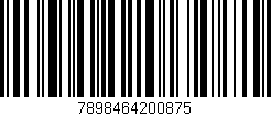 Código de barras (EAN, GTIN, SKU, ISBN): '7898464200875'