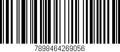 Código de barras (EAN, GTIN, SKU, ISBN): '7898464269056'