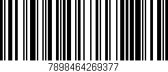 Código de barras (EAN, GTIN, SKU, ISBN): '7898464269377'