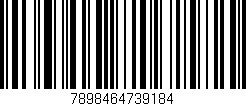 Código de barras (EAN, GTIN, SKU, ISBN): '7898464739184'