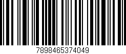 Código de barras (EAN, GTIN, SKU, ISBN): '7898465374049'