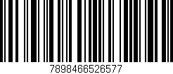 Código de barras (EAN, GTIN, SKU, ISBN): '7898466526577'