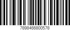 Código de barras (EAN, GTIN, SKU, ISBN): '7898466800578'