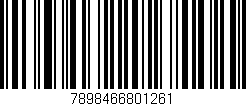 Código de barras (EAN, GTIN, SKU, ISBN): '7898466801261'