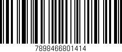 Código de barras (EAN, GTIN, SKU, ISBN): '7898466801414'