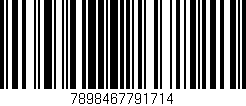 Código de barras (EAN, GTIN, SKU, ISBN): '7898467791714'