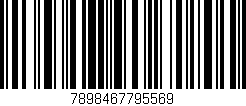 Código de barras (EAN, GTIN, SKU, ISBN): '7898467795569'