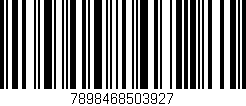 Código de barras (EAN, GTIN, SKU, ISBN): '7898468503927'