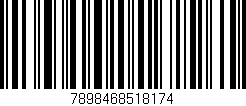 Código de barras (EAN, GTIN, SKU, ISBN): '7898468518174'