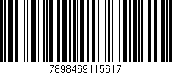 Código de barras (EAN, GTIN, SKU, ISBN): '7898469115617'
