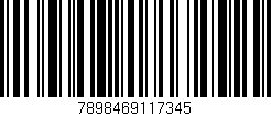 Código de barras (EAN, GTIN, SKU, ISBN): '7898469117345'