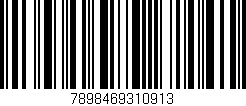 Código de barras (EAN, GTIN, SKU, ISBN): '7898469310913'