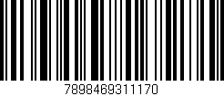 Código de barras (EAN, GTIN, SKU, ISBN): '7898469311170'