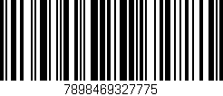 Código de barras (EAN, GTIN, SKU, ISBN): '7898469327775'