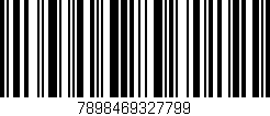 Código de barras (EAN, GTIN, SKU, ISBN): '7898469327799'