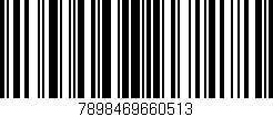 Código de barras (EAN, GTIN, SKU, ISBN): '7898469660513'