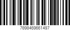 Código de barras (EAN, GTIN, SKU, ISBN): '7898469661497'