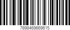 Código de barras (EAN, GTIN, SKU, ISBN): '7898469669615'
